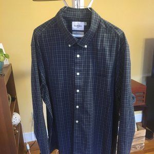 Goodfellow Button Down Plaid Shirt